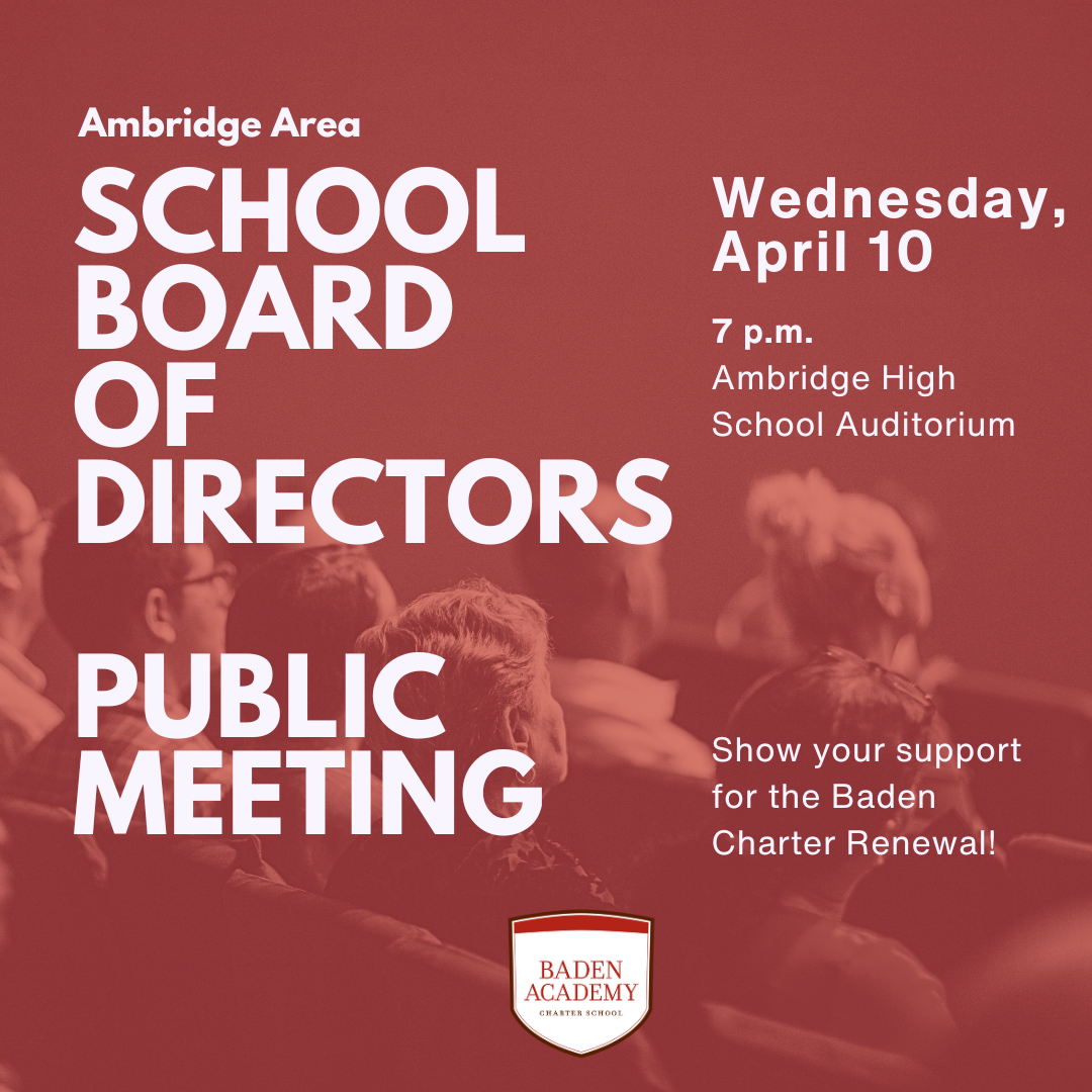 April 10, 2024 Ambridge Area School Board of Directors Meeting Agenda